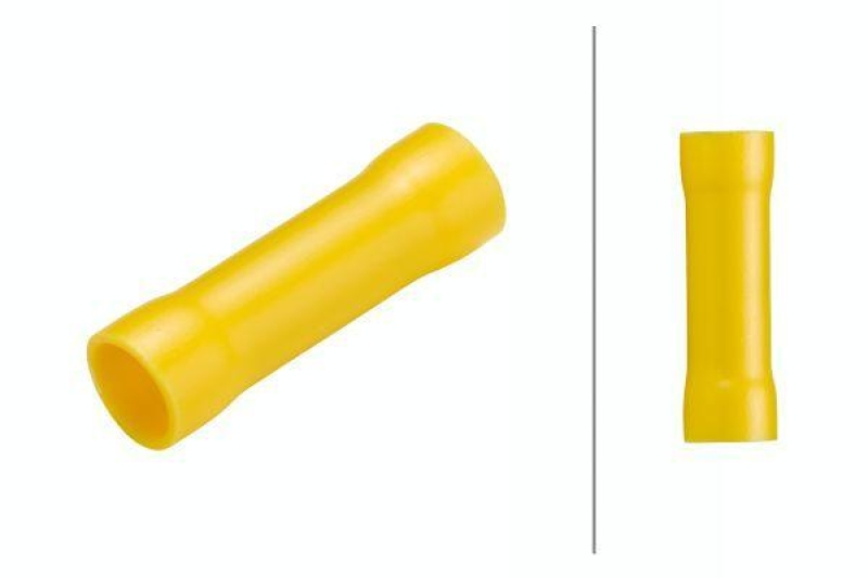 HELLA 8KW 044 034-003 Leitungsverbinder A 81 -> 6 mm&sup2;, gelb