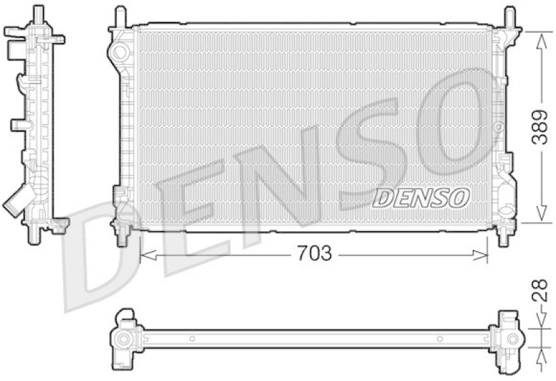 DENSO DRM10109 K&uuml;hler FORD TRANSIT
