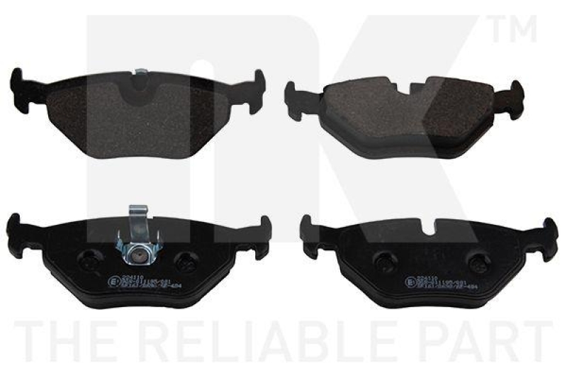 NK 224110 Bremsbelagsatz, Scheibenbremse f&uuml;r SAAB