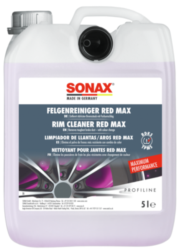 SONAX 02315050 Felgenreiniger Red Max 5L