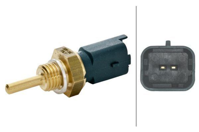 HELLA 6PT 013 113-091 Sensor, K&uuml;hlmitteltemperatur f&uuml;r OPEL/FORD/SAAB/LANCIA/...