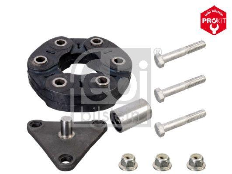 FEBI BILSTEIN 175750 Gelenkscheibensatz "Powerline" f&uuml;r Kardanwelle, mit Zentrierbuchse f&uuml;r IVECO (LCV)