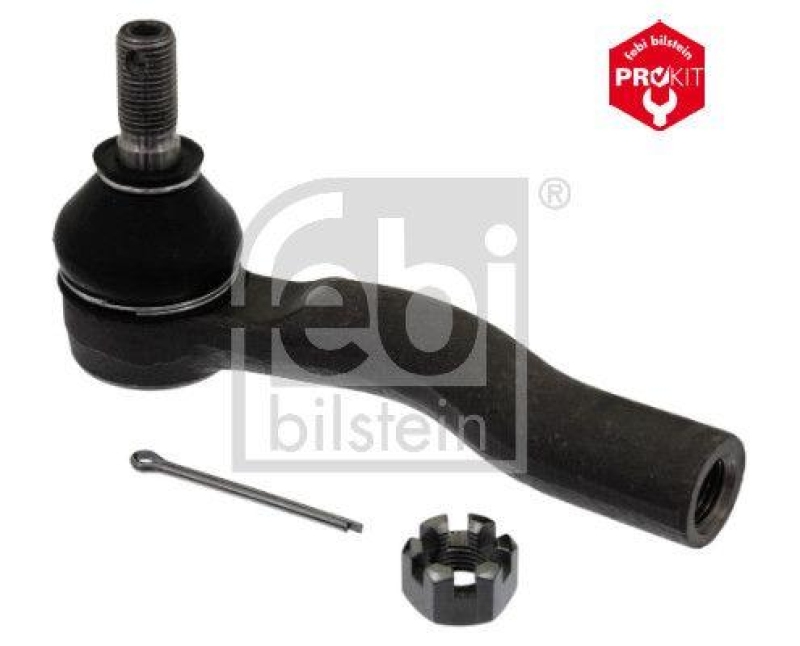 FEBI BILSTEIN 43159 Spurstangenendst&uuml;ck mit Kronenmutter und Splint f&uuml;r TOYOTA