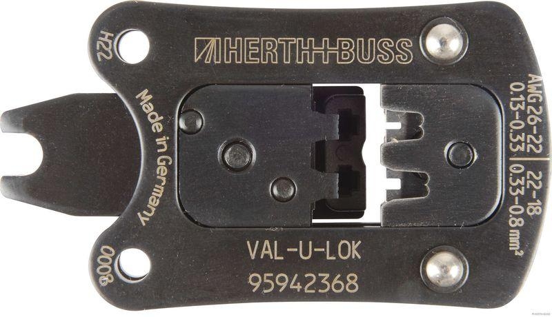 HERTH+BUSS 95942368 Crimpzangeneinsatz AMP TYCO VAL-U-LOK | 0,13-0,8 mm²