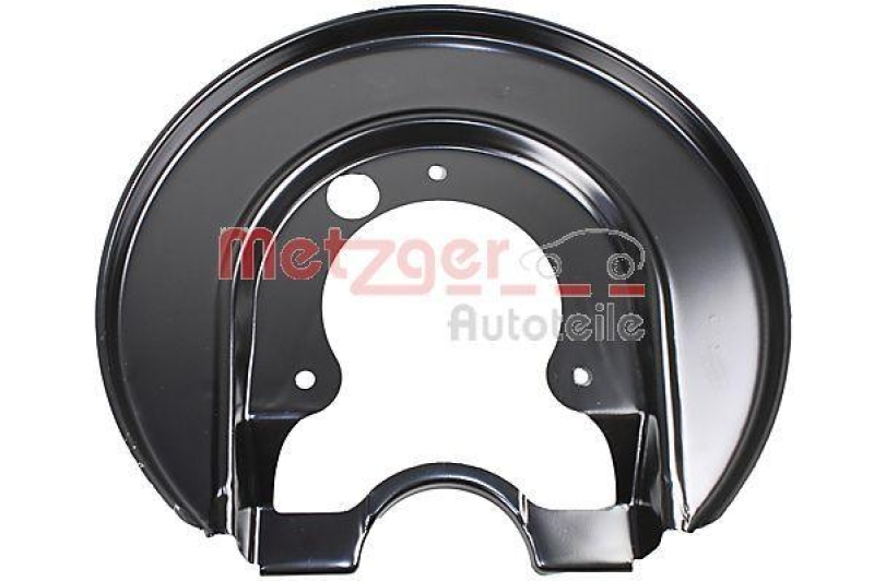 METZGER 6115205 Spritzblech, Bremsscheibe f&uuml;r AUDI/SKODA/VW HA links