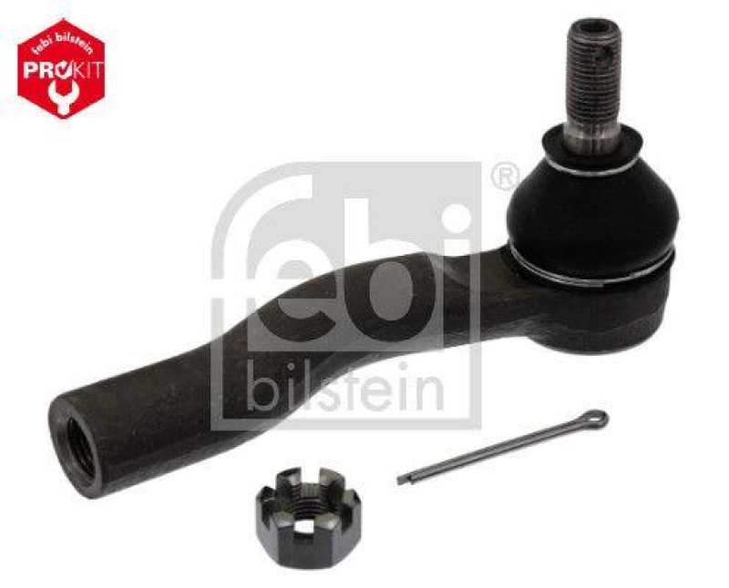 FEBI BILSTEIN 43160 Spurstangenendst&uuml;ck mit Kronenmutter und Splint f&uuml;r TOYOTA