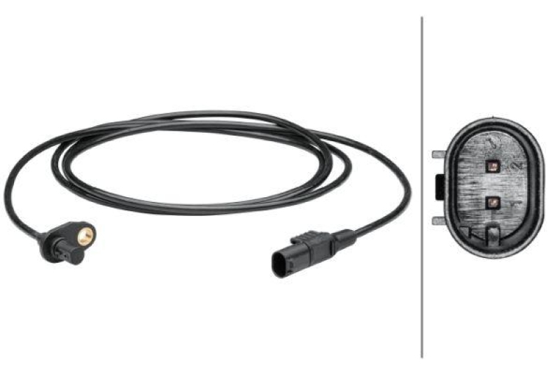 HELLA 6PU 012 679-421 Sensor, Raddrehzahl