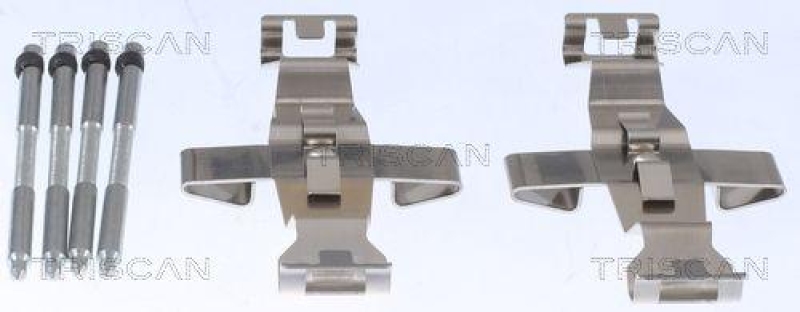 TRISCAN 8105 291617 Montagesatz, Scheibenbremsbelag f&uuml;r Audi, Porsche