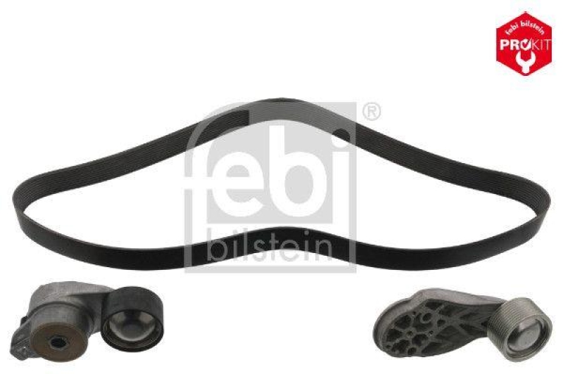 FEBI BILSTEIN 44785 Keilrippenriemensatz mit Riemenspanner und Umlenkrolle f&uuml;r Gebrauchsnr. f&uuml;r Keilrippenriemen