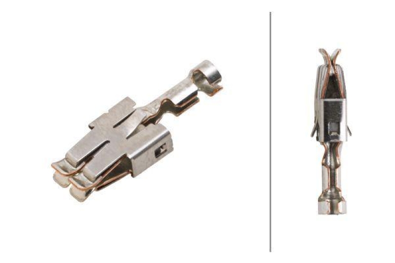 HELLA 8KW 172 971-002 Leitungsverbinder -> 1 mm&sup2;, Flachsteckh&uuml;lse