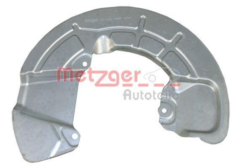 METZGER 6115223 Spritzblech, Bremsscheibe f&uuml;r VOLVO VA links