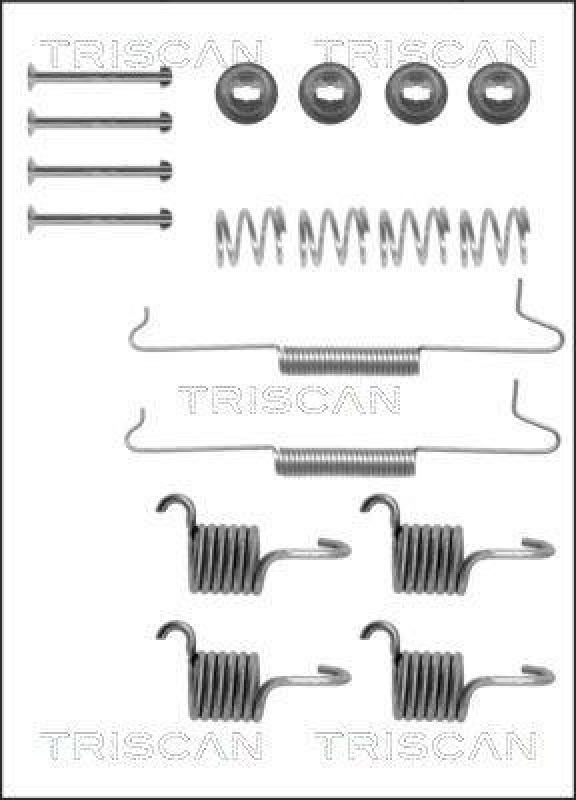 TRISCAN 8105 292294 Montagesatz F. Bremsbacken für Vw Lt