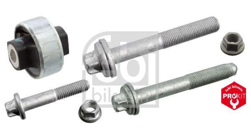 FEBI BILSTEIN 175757 Querlenkerlagersatz mit Schrauben und Sicherungsmuttern für Fiat