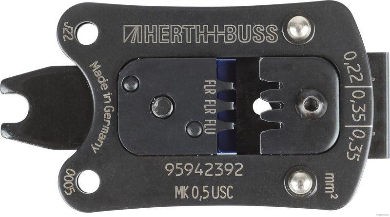 HERTH+BUSS 95942392 Crimpzangeneinsatz 10529351|KOSTAL MK 0,5 USC|0,22-0,35mm²