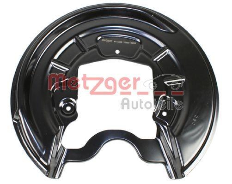 METZGER 6115229 Spritzblech, Bremsscheibe f&uuml;r AUDI/SKODA/VW HA links
