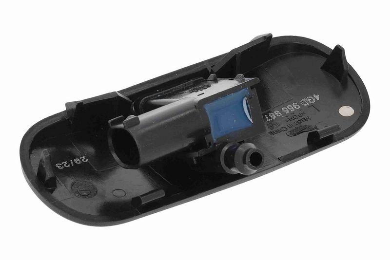 VEMO V10-08-0366 Waschwasserdüse, Scheibenreinigung links, beheizt vorne links/ beheizt für VW