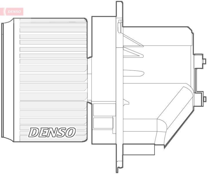 DENSO DEA09066 Innenraumgebl&auml;se FIAT 500 (312_) 1.2 (07- )