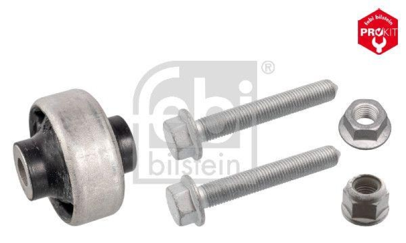 FEBI BILSTEIN 175762 Querlenkerlagersatz mit Schrauben und Sicherungsmuttern f&uuml;r VW-Audi