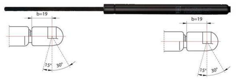 METZGER 2110231 Gasfeder, Motorhaube f&uuml;r SSANGYONG