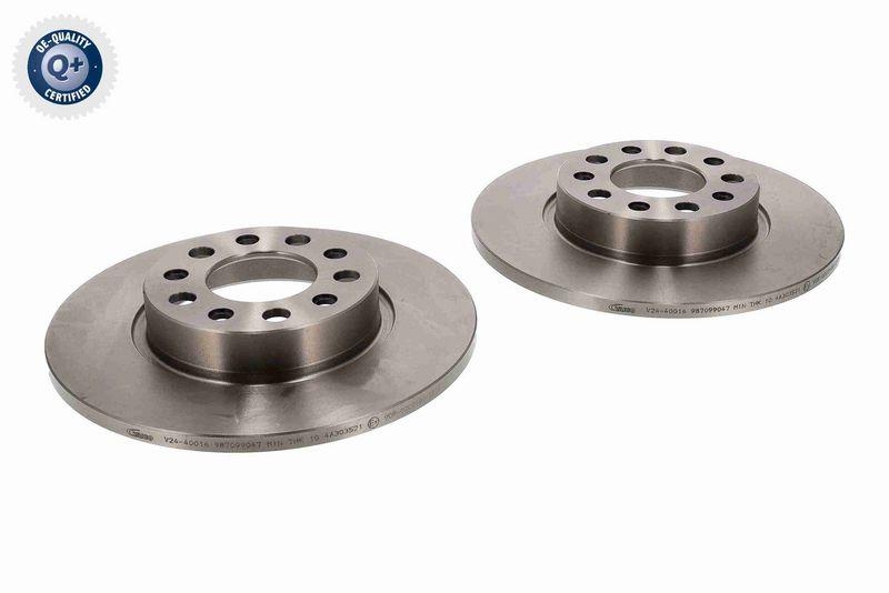 VAICO V24-40016 Bremsscheibe Hinterachse für FIAT