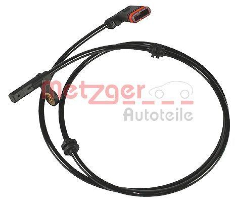 METZGER 0900648 Sensor, Raddrehzahl f&uuml;r MB HA links/rechts