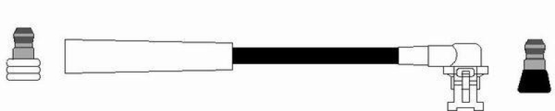 NGK 35042 Z&uuml;ndkabel PU-3A-000 775 090 |Z&uuml;ndleitung