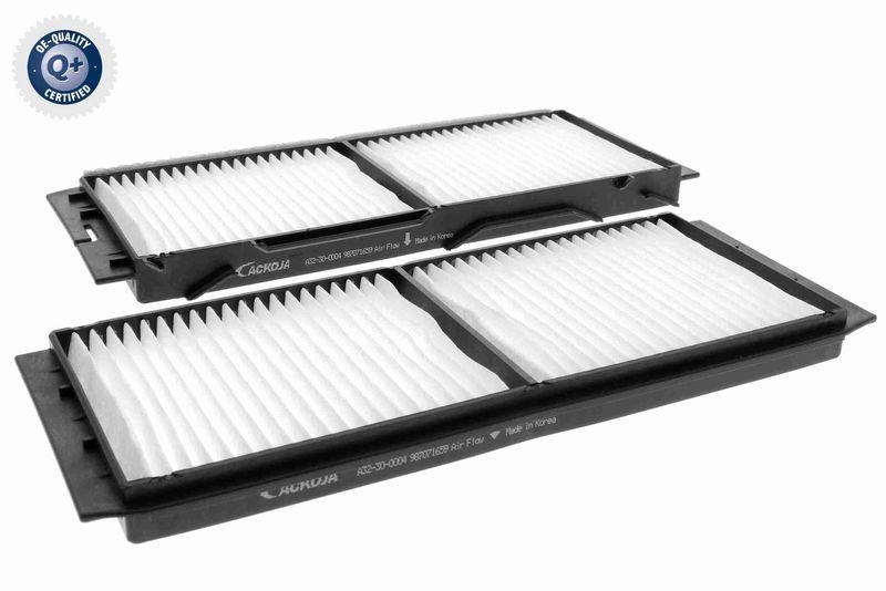 ACKOJA A32-30-0004 Filter, Innenraumluft Kunststoff für MAZDA