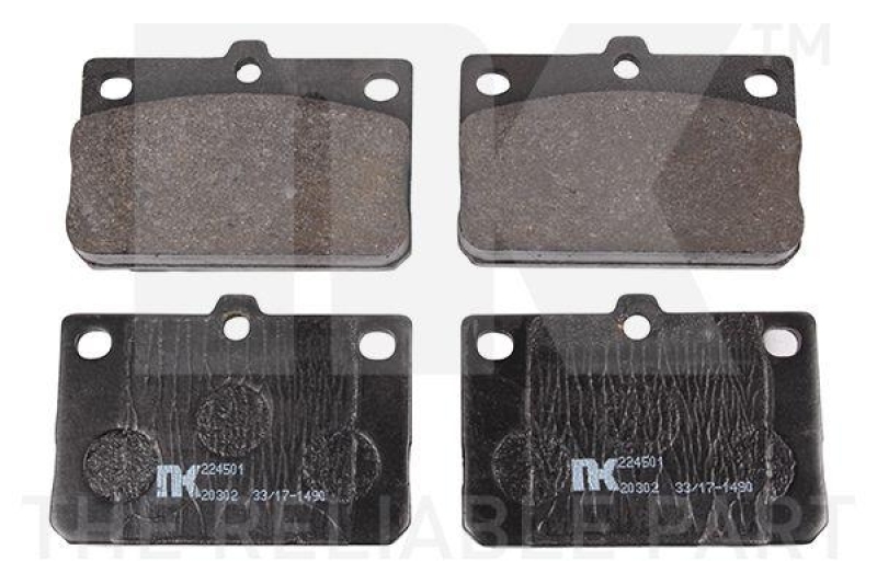 NK 224501 Bremsbelagsatz, Scheibenbremse f&uuml;r TOYOTA