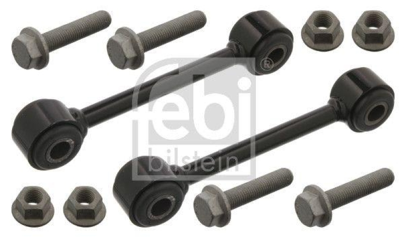 FEBI BILSTEIN 36643 Verbindungsstangensatz mit Schrauben und Sicherungsmuttern f&uuml;r VW-Audi