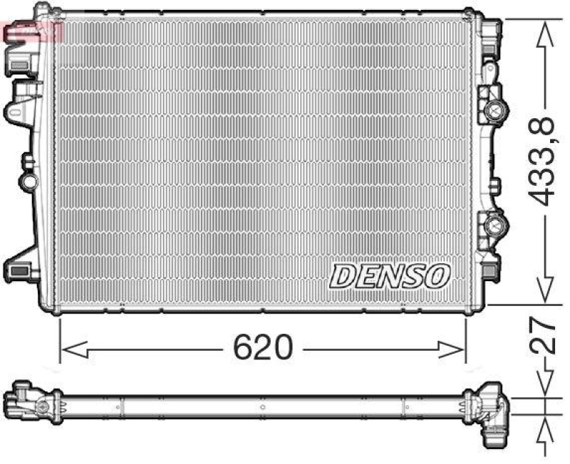 DENSO DRM06178 K&uuml;hler JEEP RENEGADE SUV (BU, B1, BV) 1.3 T-GDi 4x4 (18-)