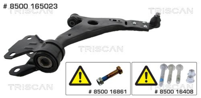 TRISCAN 8500 165023 Querlenker für Ford Kuga