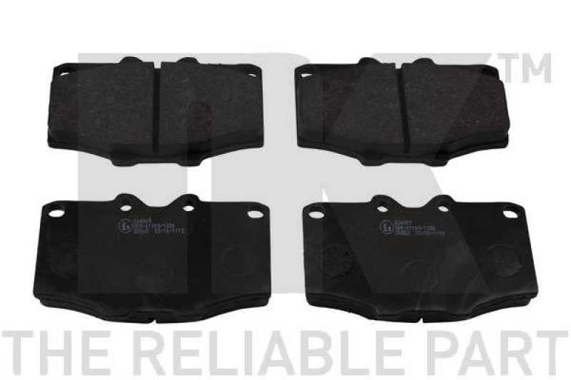 NK 224509 Bremsbelagsatz, Scheibenbremse f&uuml;r TOYOTA
