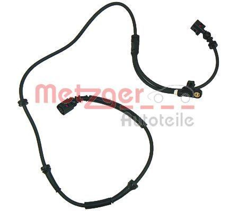 METZGER 0900656 Sensor, Raddrehzahl f&uuml;r FORD/SEAT/VW HA links/rechts