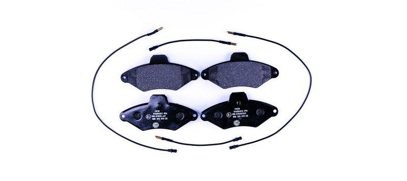 HELLA 8DB 355 019-201 Bremsbelagsatz, Scheibenbremsbelag f&uuml;r CITRO&Euml;N