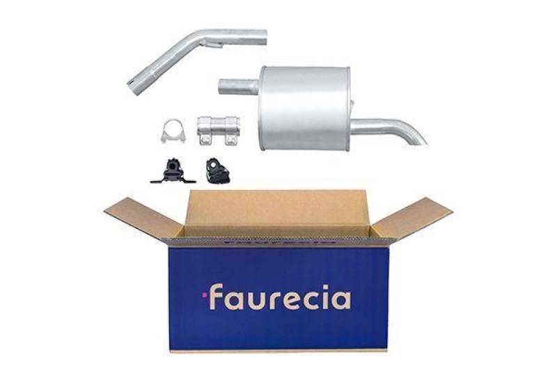 HELLA 8LD 366 032-781 Endschalldämpfer PEUGEOT