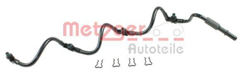 METZGER 0840100 Schlauch, Leckkraftstoff f&uuml;r OPEL/RENAULT/VAUXHALL