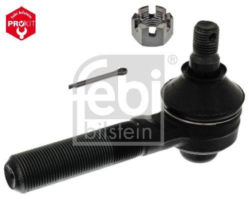 FEBI BILSTEIN 43186 Spurstangenendst&uuml;ck mit Kronenmutter und Splint f&uuml;r TOYOTA