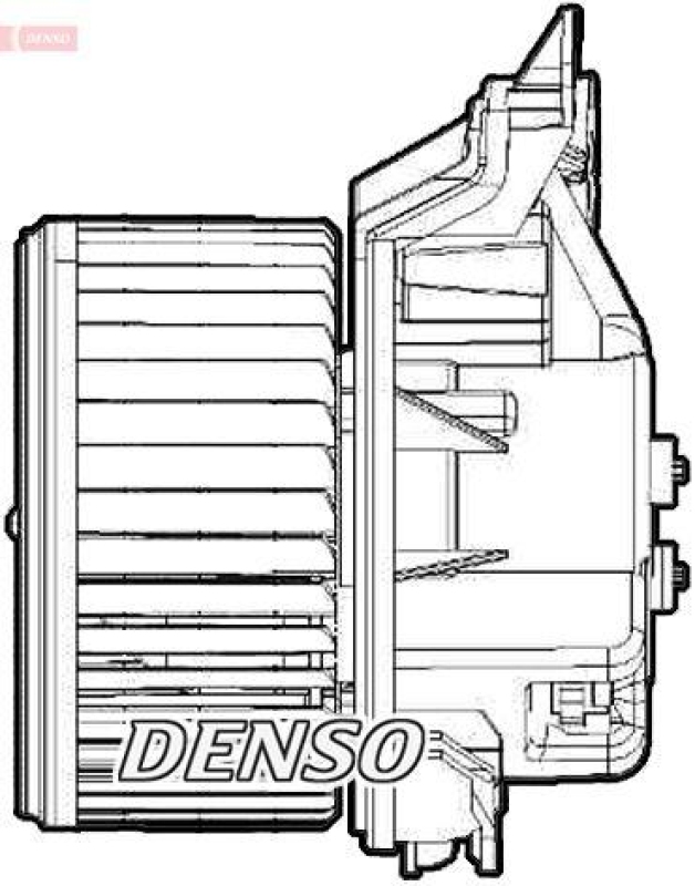 DENSO DEA09209 Innenraumgebl&auml;se FIAT DOBLO Cargo (263_) 1.6 D Multijet (263ZXE1B, 263ZXS1B, 263ZXY1B, 263WXE1B,... (10-)