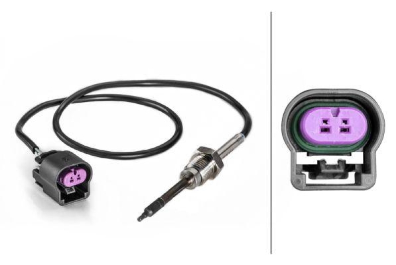 HELLA 6PT 014 494-401 Sensor Abgastemperatur