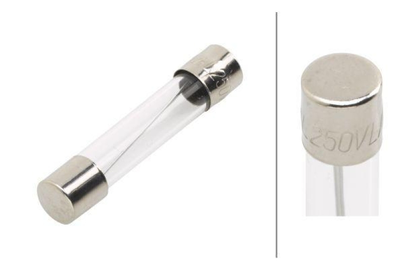 HELLA 8JS 713 807-003 Sicherung D 57, 20 A, Set glasklar