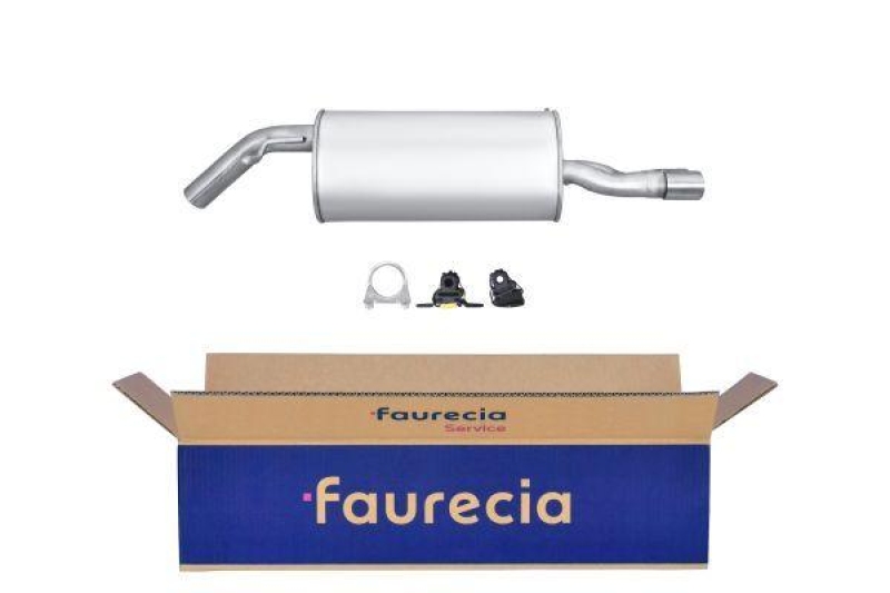 HELLA 8LD 366 032-861 Endschalldämpfer PEUGEOT