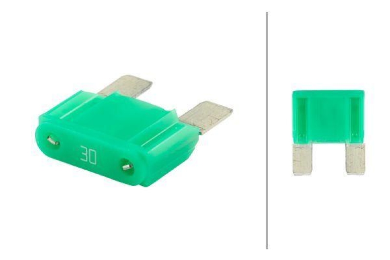 HELLA 8JS 728 595-061 Sicherung Maxi, 30 A gr&uuml;n