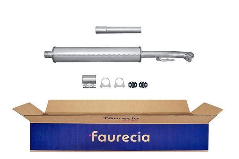 HELLA 8LB 366 022-521 Vorschalldämpfer RENAULT