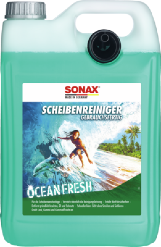 SONAX 02645000 Scheibenreiniger gebrauchsfertig Ocean-fresh 5L