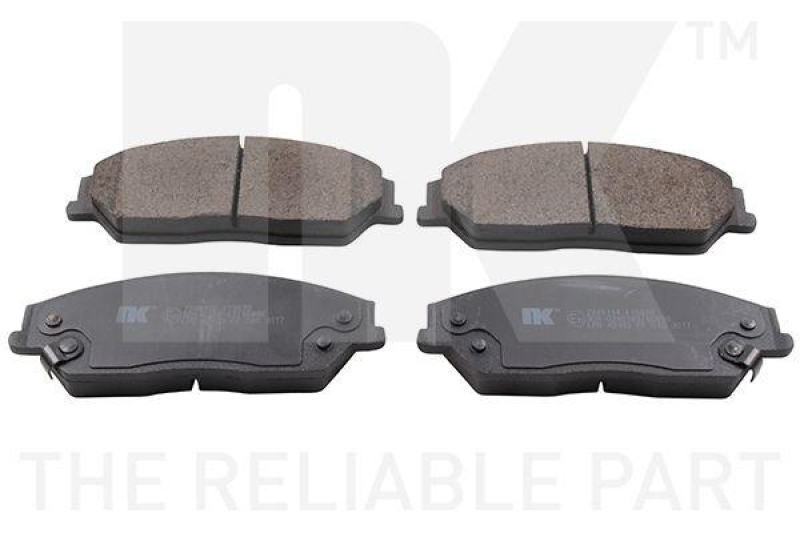 NK 2245114 Bremsbelagsatz, Scheibenbremse f&uuml;r TOYOTA