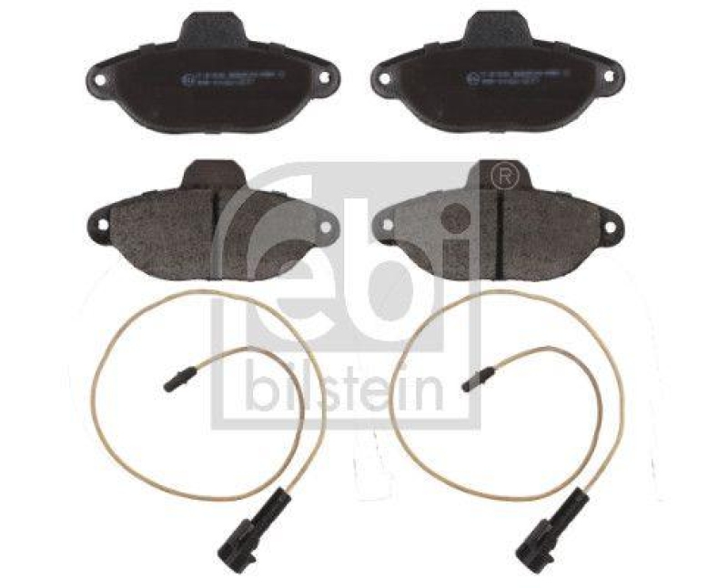 FEBI BILSTEIN 16084 Bremsbelagsatz f&uuml;r Ford