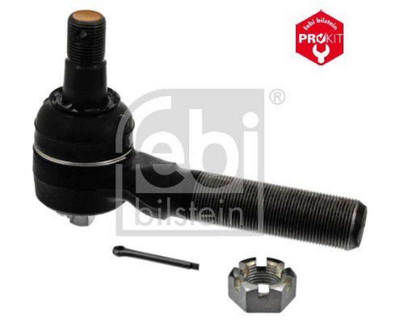 FEBI BILSTEIN 43200 Spurstangenendst&uuml;ck mit Kronenmutter und Splint f&uuml;r TOYOTA