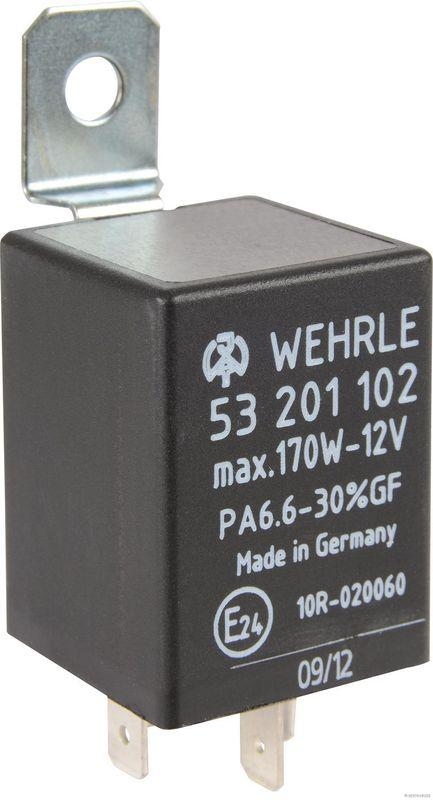 HERTH+BUSS 75605125 Blinkgeber 12 V, 4 pins, elektronisch