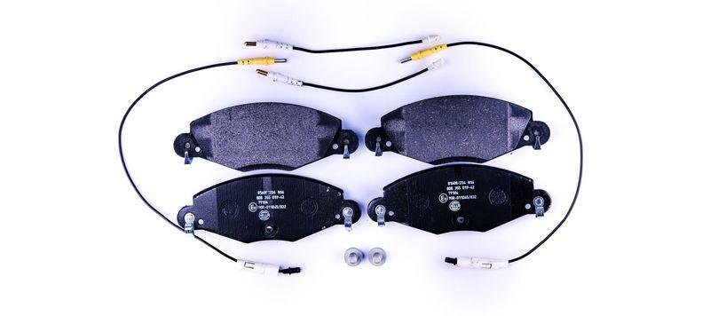 HELLA 8DB 355 019-421 Bremsbelagsatz, Scheibenbremsbelag f&uuml;r CITRO&Euml;N