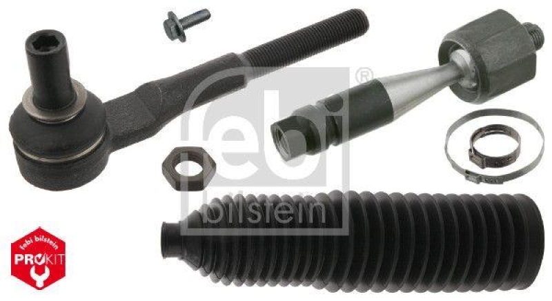 FEBI BILSTEIN 49039 Spurstange mit Lenkmanschettensatz f&uuml;r VW-Audi